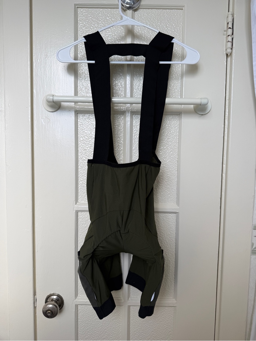 Ornot Green Droptail Cargo Bib Shorts